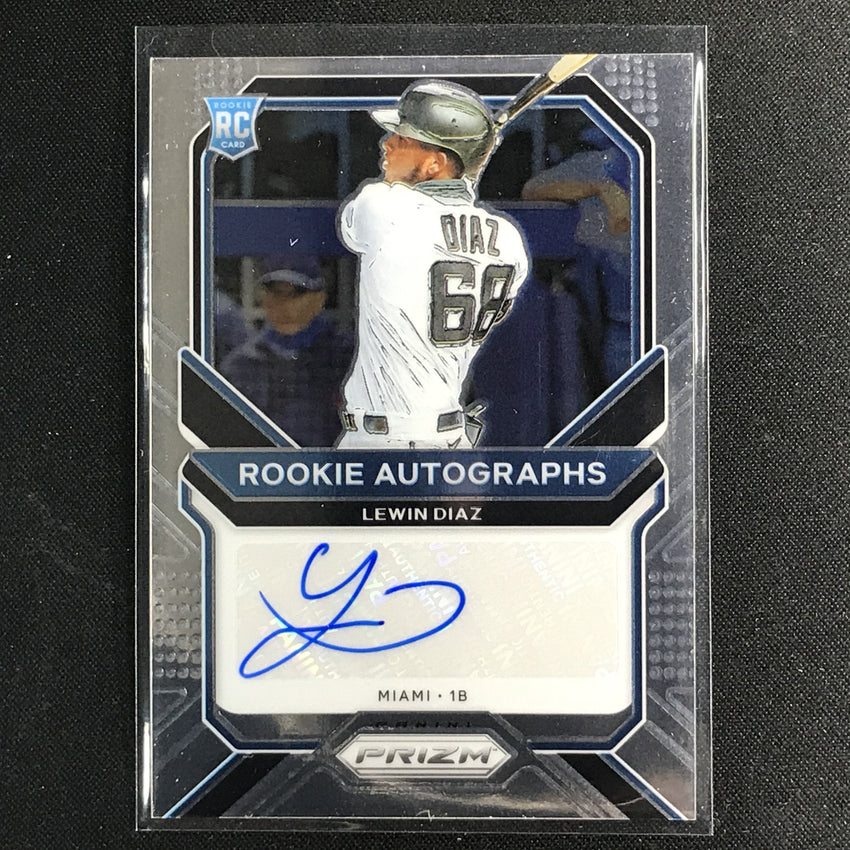 2021 Prizm LEWIN DIAZ Rookie Autographs Base #LD