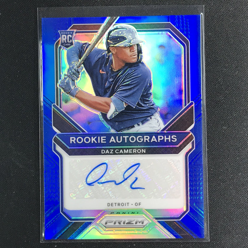 2021 Prizm DAZ CAMERON Rookie Autographs Blue 111/149