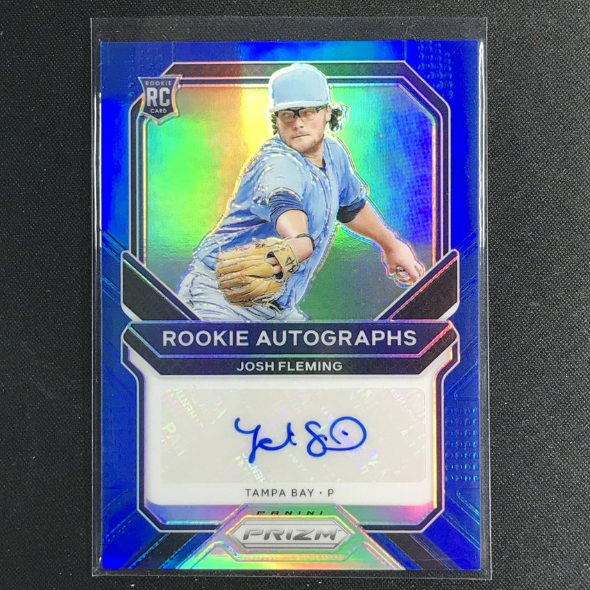 2021 Prizm JOSH FLEMING Rookie Autographs Blue 103/149