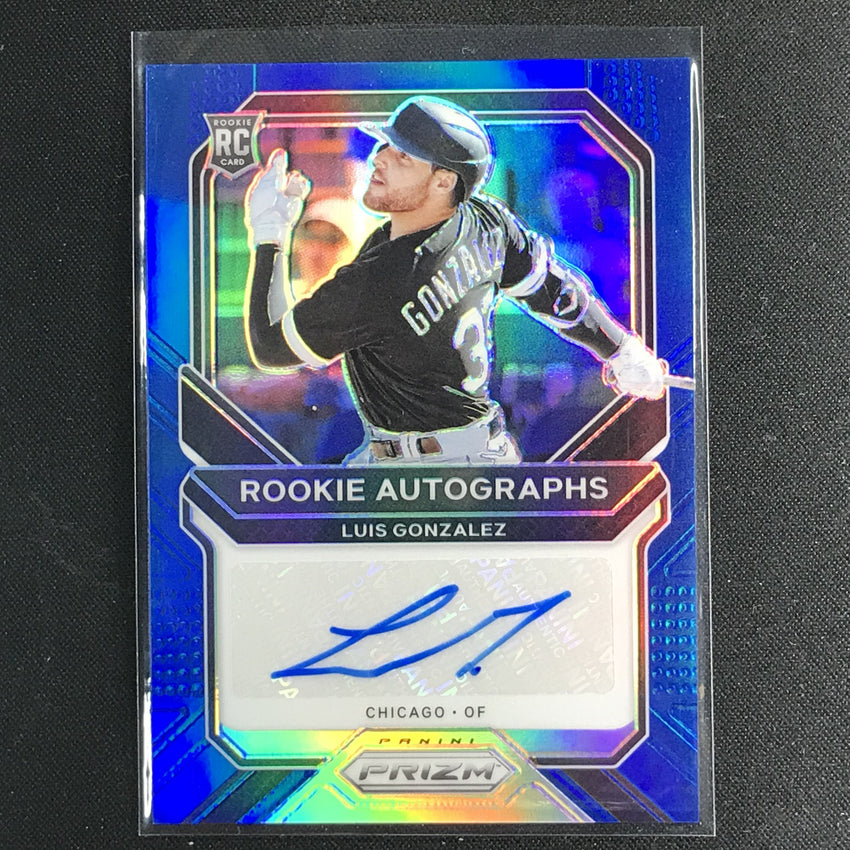 2021 Prizm LUIS GONZALEZ Rookie Autographs Blue 70/149