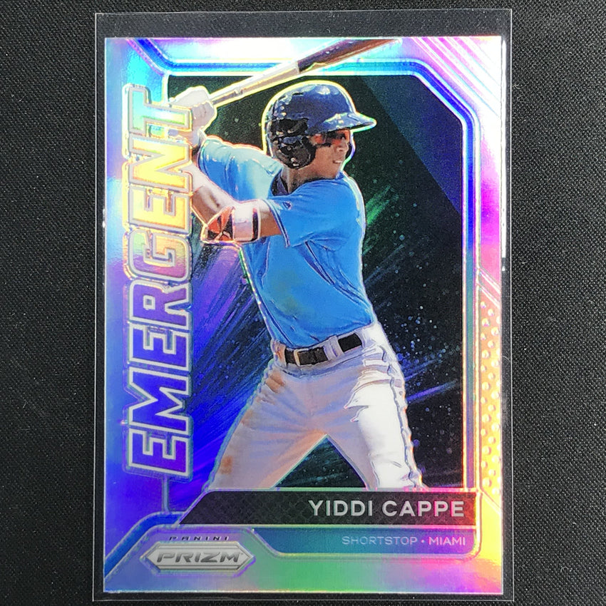 2021 Prizm Yuddi Cappe Emergent Silver No 7