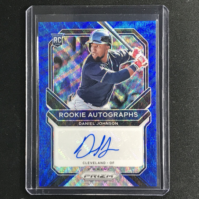 2021 Prizm DANIEL JOHNSON Rookie Autographs Blue Wave 21/50