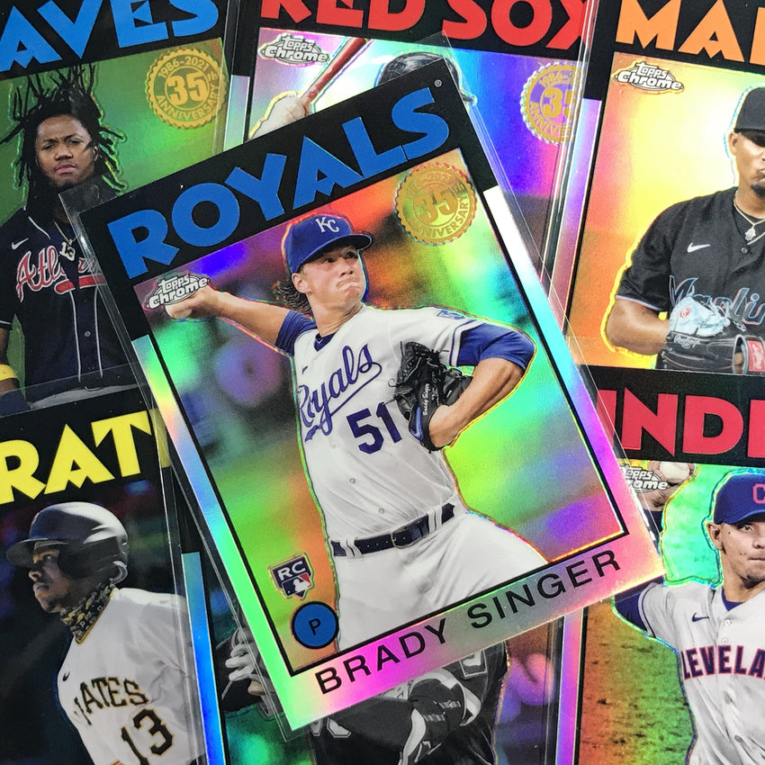 2021 Topps Chrome SIXTO SANCHEZ 1986 Topps Rookie Refractor #12