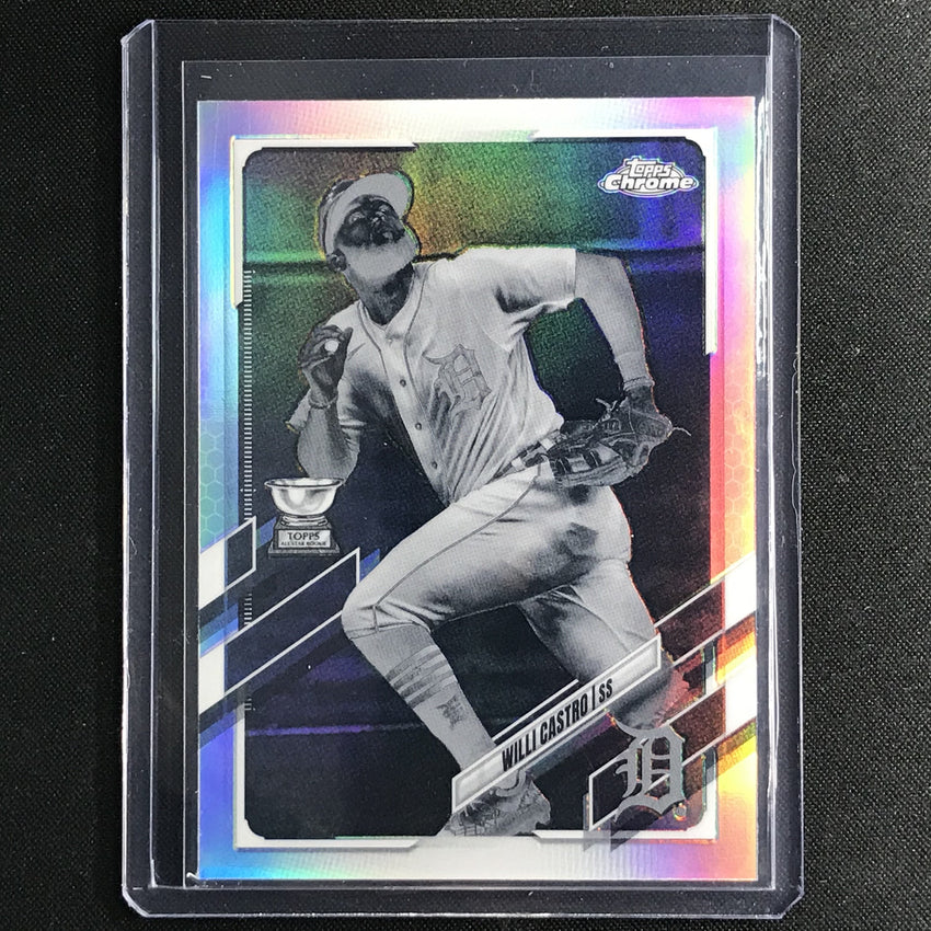 2021 Topps Chrome WILLI CASTRO Negative SP #22
