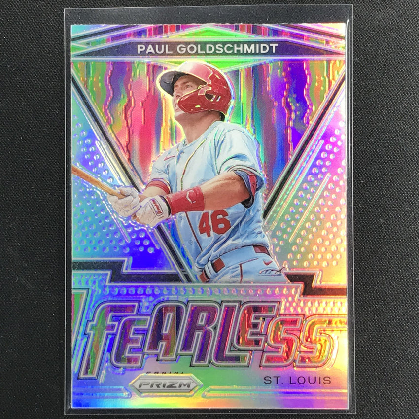 2021 Prizm Paul Goldschmidt Fearless Silver No 13