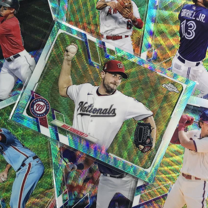 2021 Topps Chrome Spencer Howard Rookie Aqua Wave /199