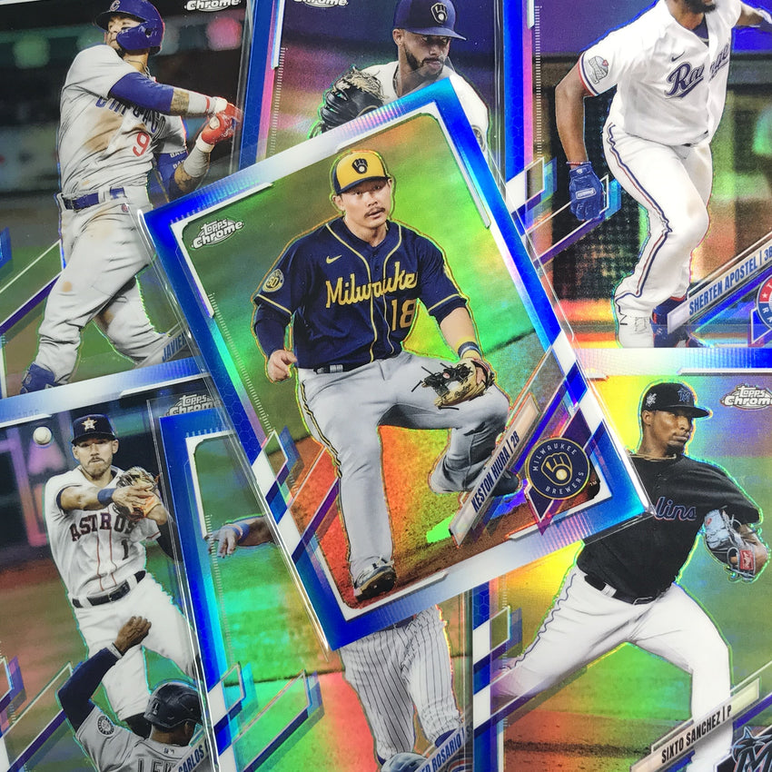 2021 Topps Chrome Javier Baez Blue /150