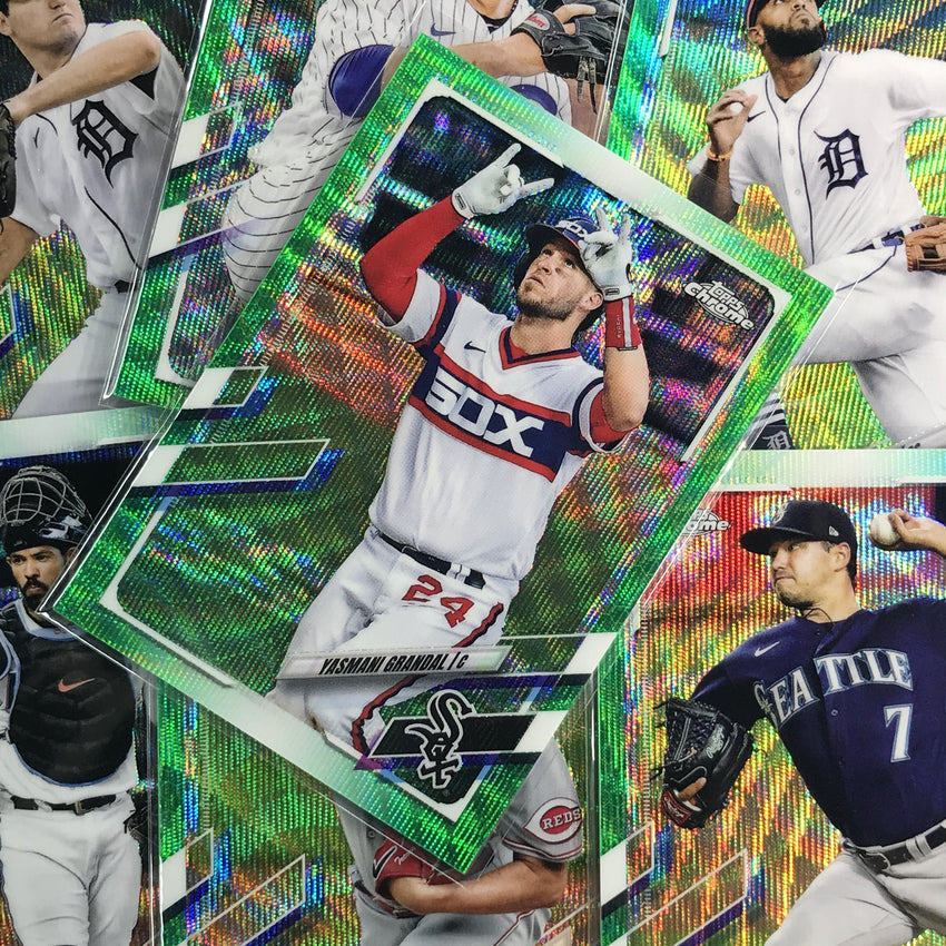 2021 Topps Chrome Jorge Alfaro Green Wave /99