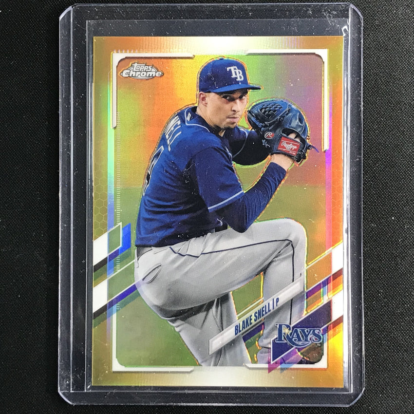 2021 Topps Chrome Blake Snell Gold 35/50