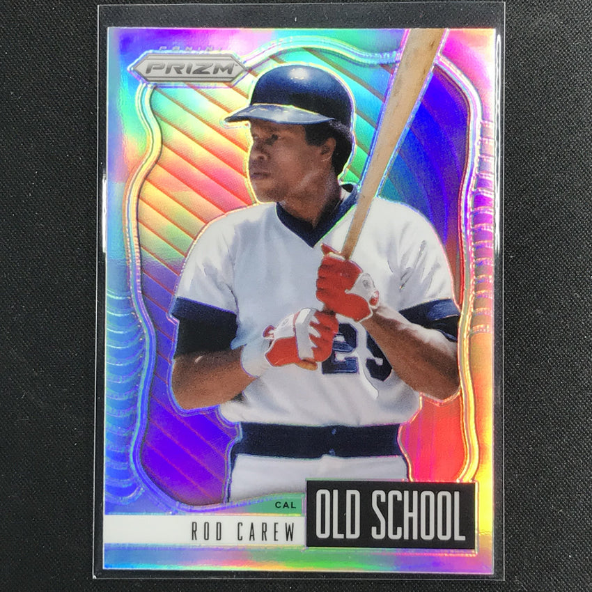 2021 Prizm Rod Carew Old School Silver No 6