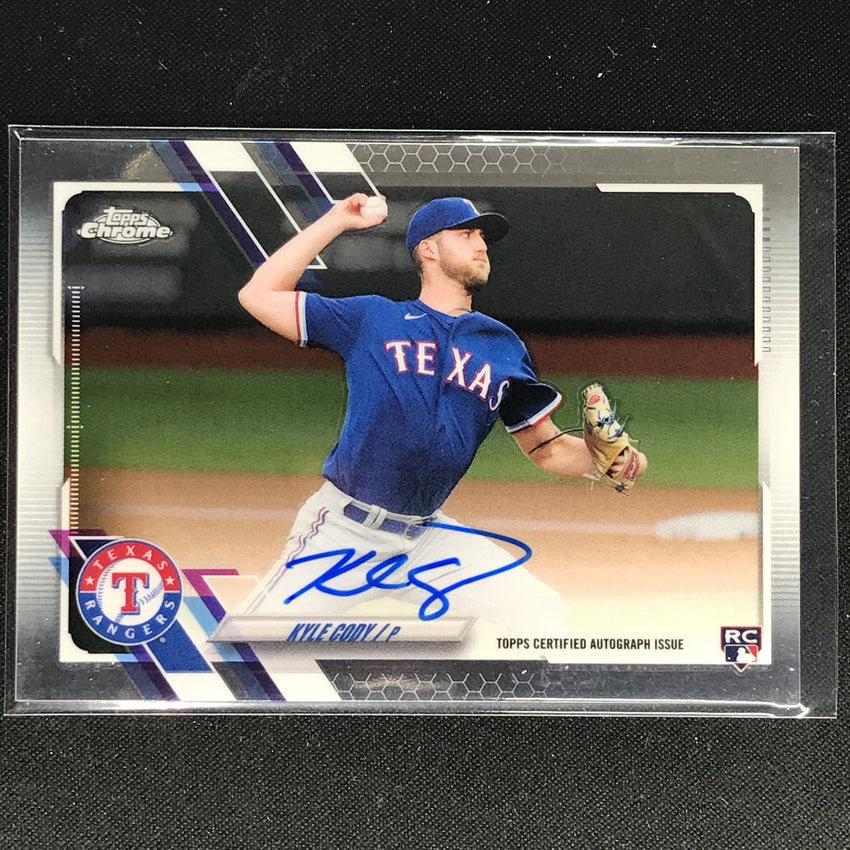 2021 Topps Chrome Kyle Cody Rookie Autographs Base No Kc