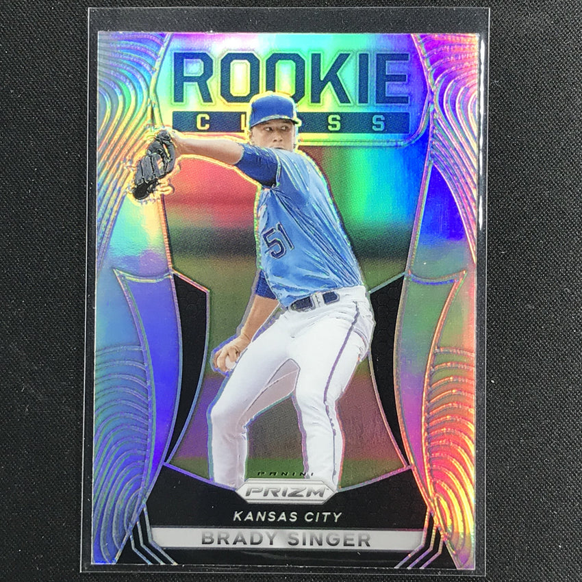 2021 Prizm Brady Singer Rookie Class Silver No 8