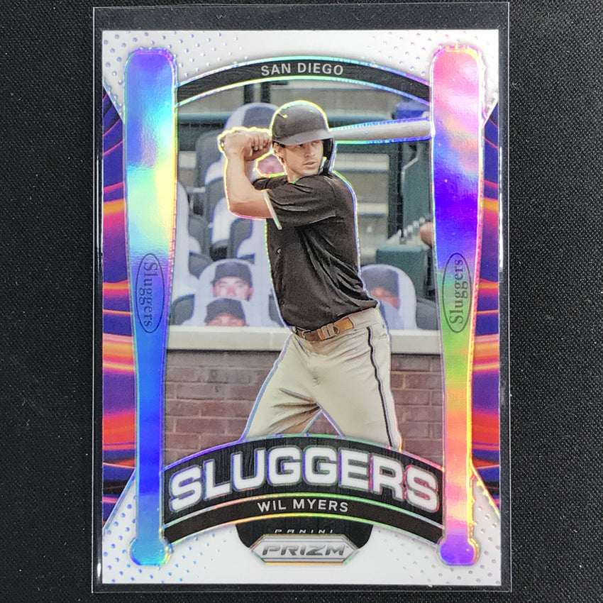 2021 Prizm Wil Myers Sluggers Silver No 6