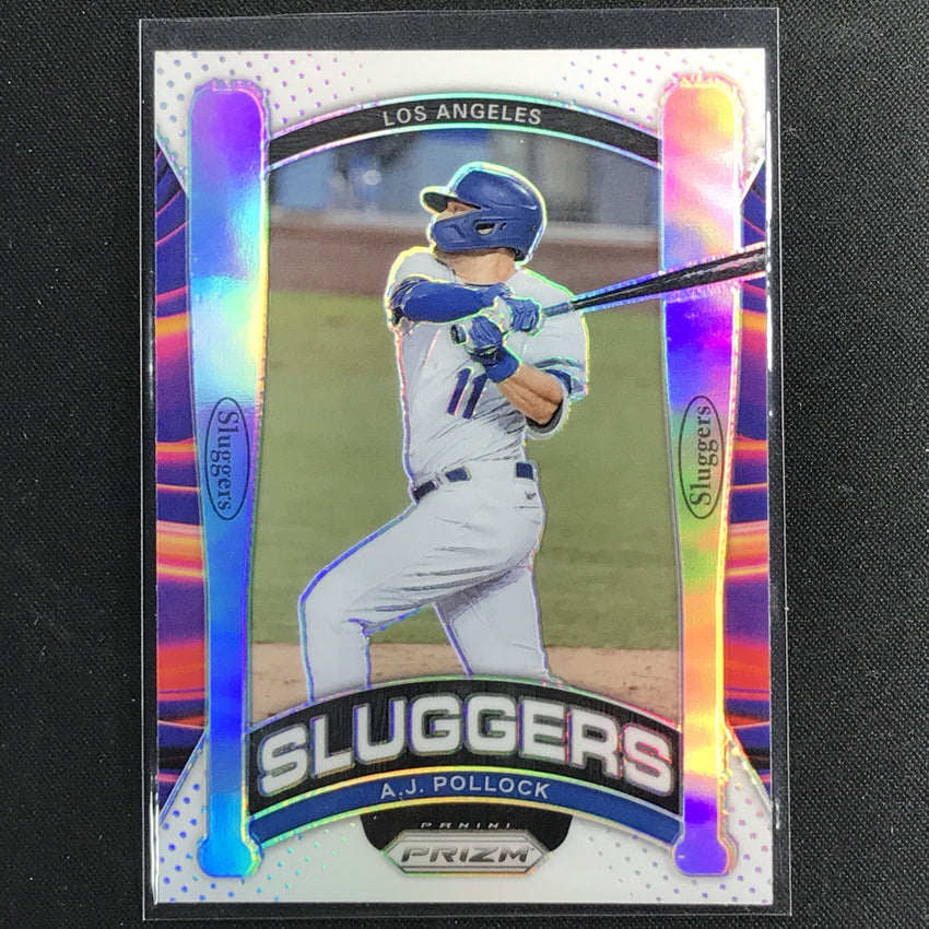 2021 Prizm A.J. POLLOCK Sluggers Silver #8