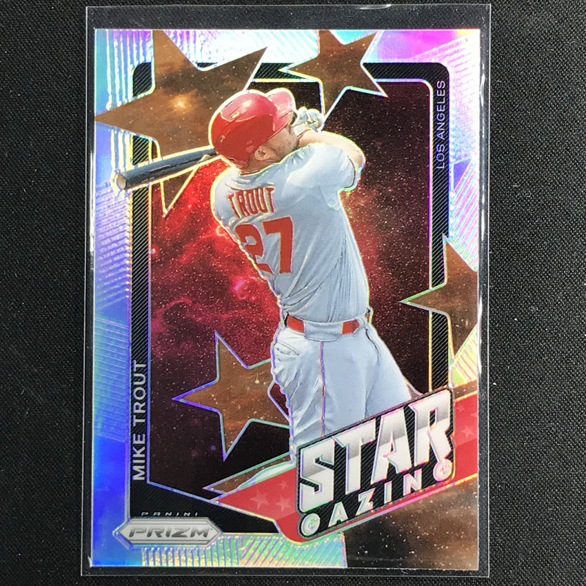 2021 Prizm MIKE TROUT Star Gazing Silver #1