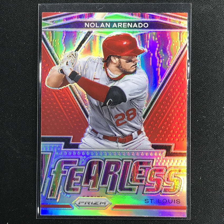 2021 Prizm NOLAN ARENADO Fearless Red #16