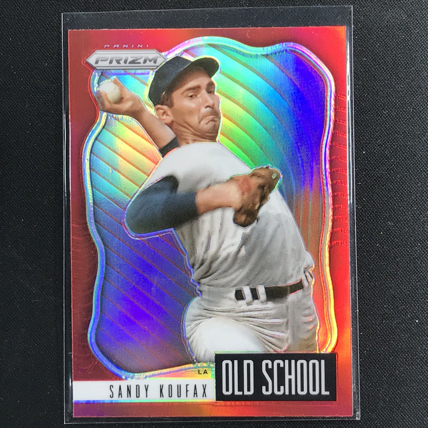 2021 Prizm SANDY KOUFAX Old School Red #7