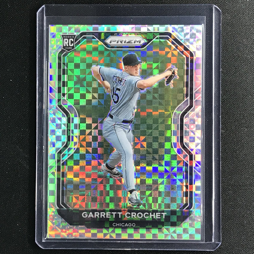 2021 Prizm Garrett Croche Rookie Tier I Power Plaid 58/75