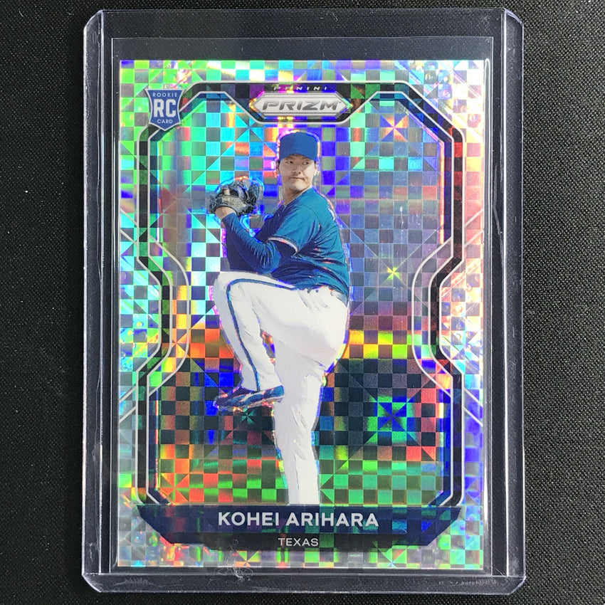 2021 Prizm Kohei Arihara Rookie Tier Ii Power Plaid 2/75