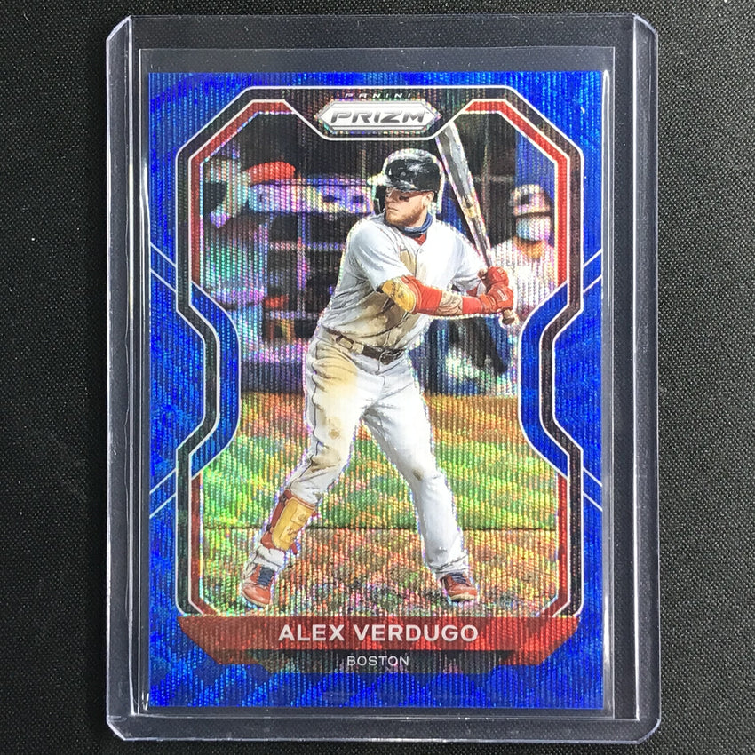 2021 Prizm Alex Verdugo Tier I Blue Wave 17/60
