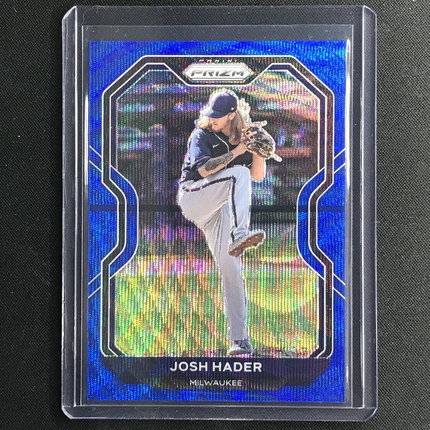 2021 Prizm Josh Hader Tier Ii Blue Wave 38/60