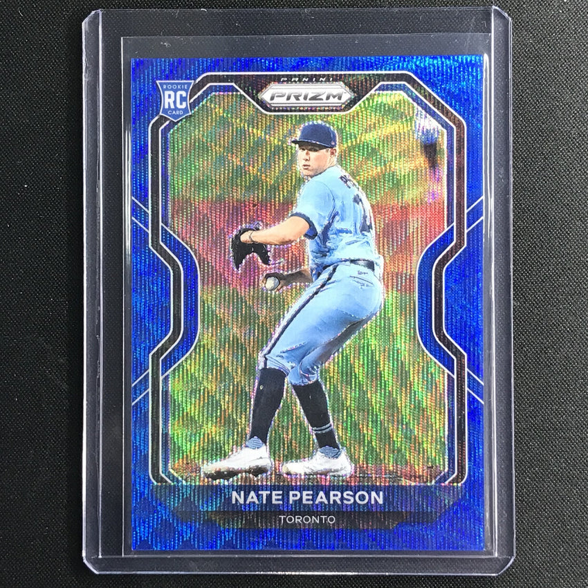 2021 Prizm Nate Pearson Rookie Tier Ii Blue Wave 5/60