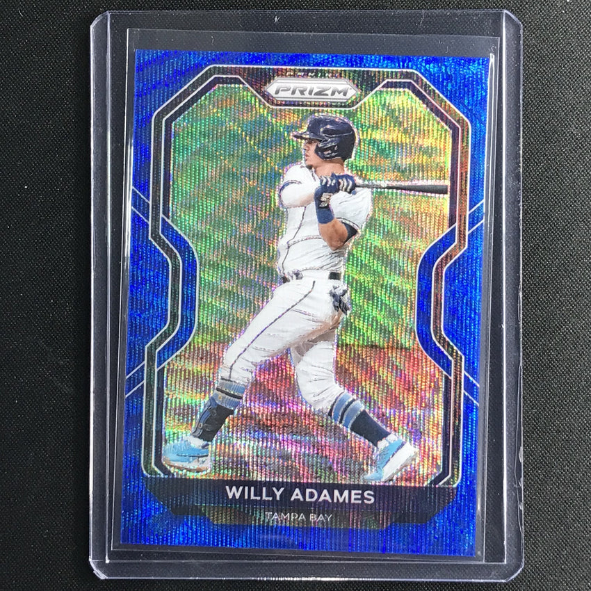 2021 Prizm Willy Adames Tier Iii Blue Wave 51/60
