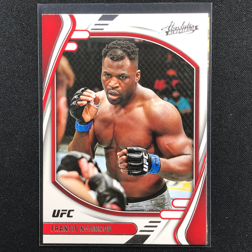 2022 Chronicles Francis Ngannou Absolute Base No 130