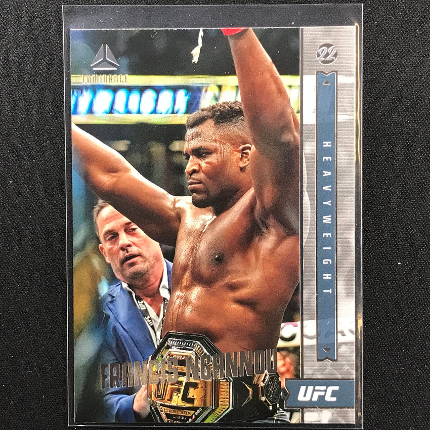 2022 Chronicles Francis Ngannou Luminance Base No 158