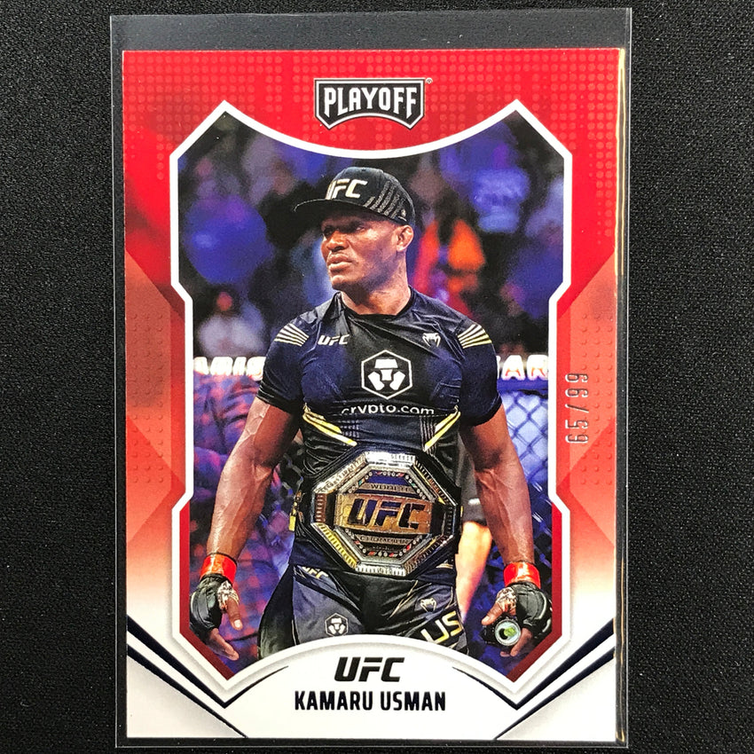 2022 Chronicles Kamaru Usman Playoff Blue 65/99