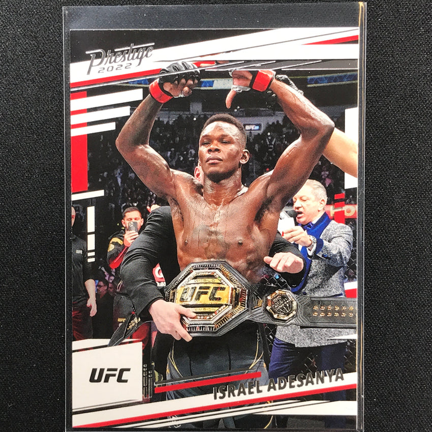 2022 Chronicles ISRAEL ADESANYA Prestige Base #175