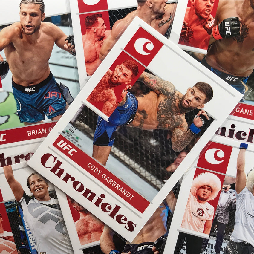 2022 Chronicles Justin Gaethje Chronicles Base Set Red /199