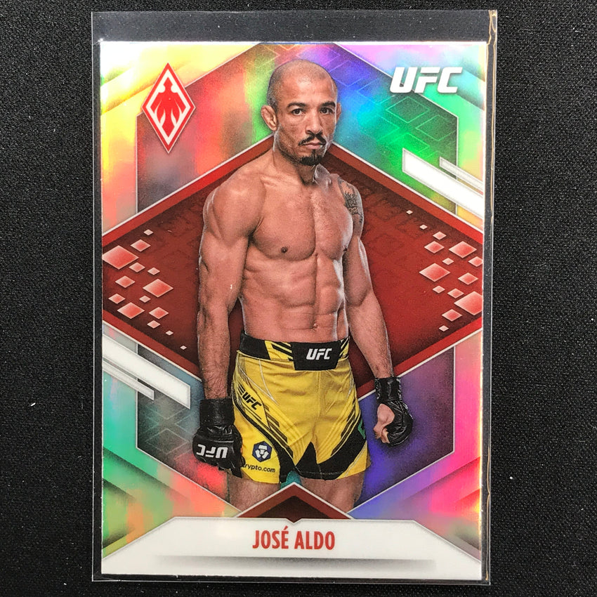 2022 Chronicles JOSE ALDO Phoenix Silver Prizm #316