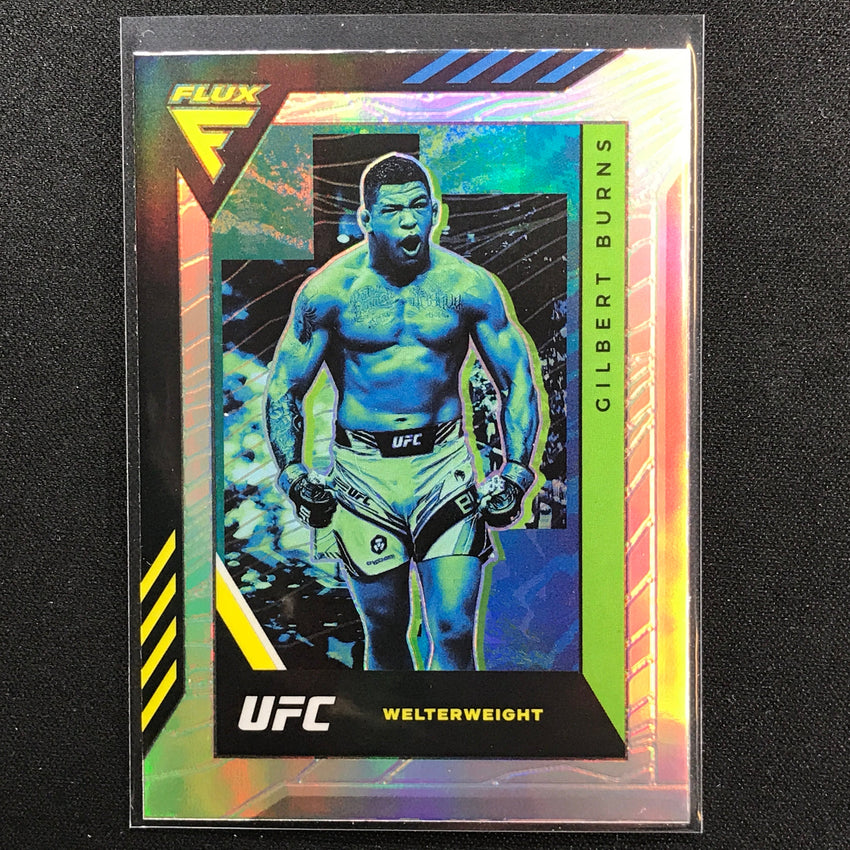 2022 Chronicles GILBERT BURNS Flux Silver Prizm #335