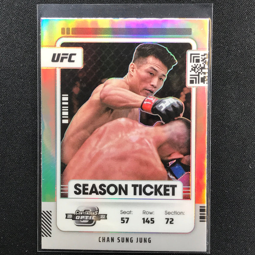 2022 Chronicles CHAN SUNG JUNG Contenders Optic Season Ticket Silver Prizm #351