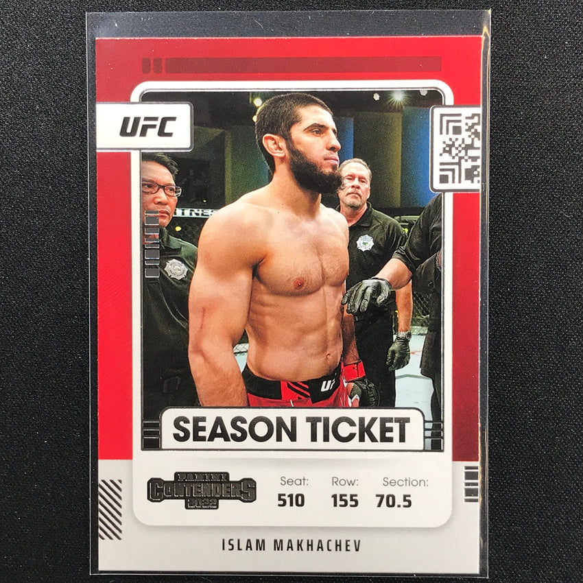 2022 Chronicles ISLAM MAKHACHEV Contenders Season Ticket Base #102