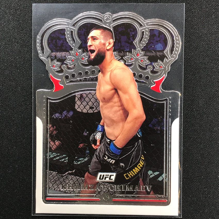 2022 Chronicles KHAMZAT CHIMAEV Crown Royale Die-Cut Base #111