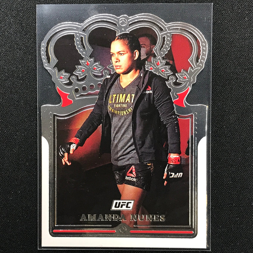 2022 Chronicles AMANDA NUNES Crown Royale Die-Cut Base #112