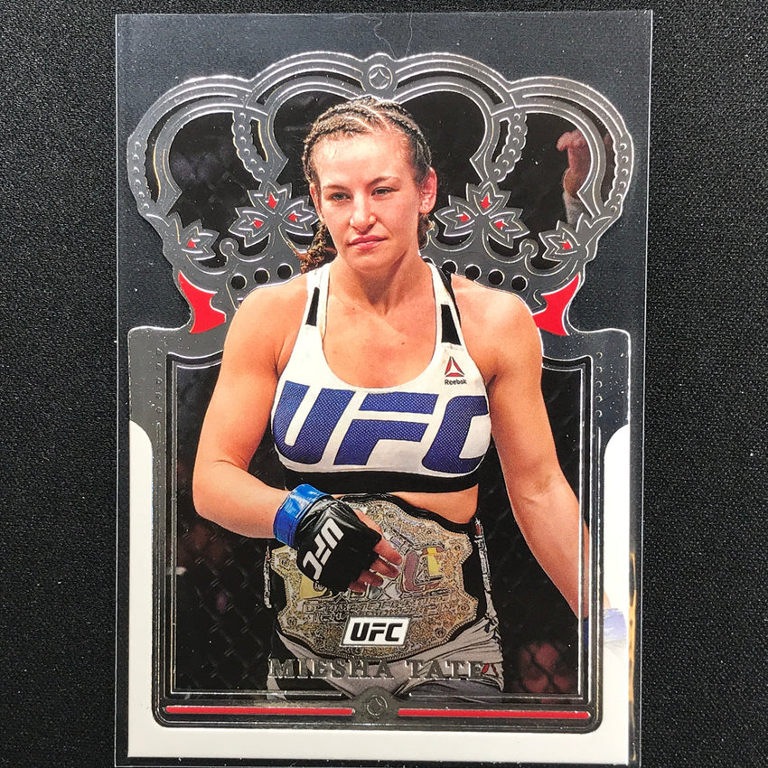 2022 Chronicles MIESHA TATE Crown Royale Die-Cut Base #113