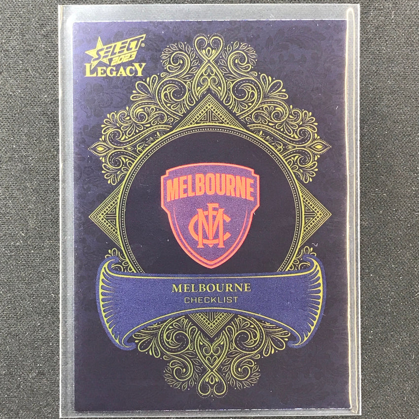 2023 Legacy Afl Melbourne Demons Checklist Logo Legacy Plus 57/425