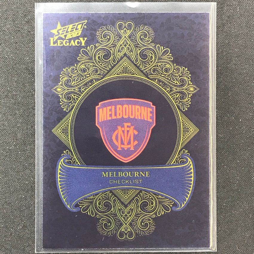 2023 Legacy Afl Melbourne Demons Checklist Logo Legacy Plus 77/425
