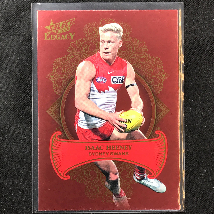 2023 Legacy Afl Isaac Heeney Legacy Plus 41/425