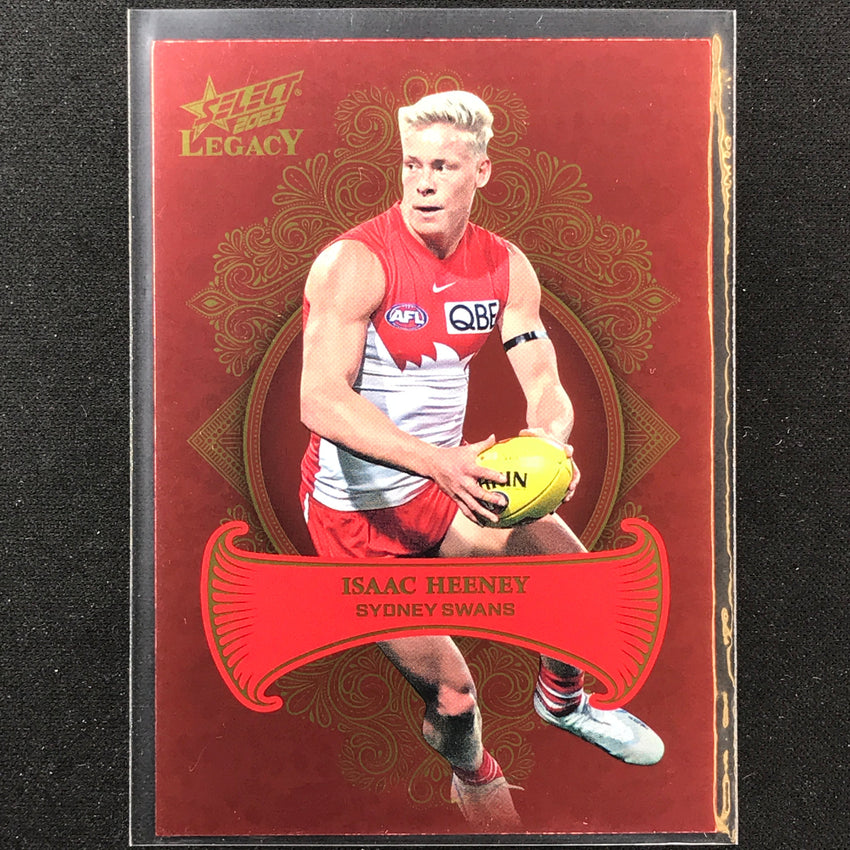 2023 Legacy Afl Isaac Heeney Legacy Plus 175/425
