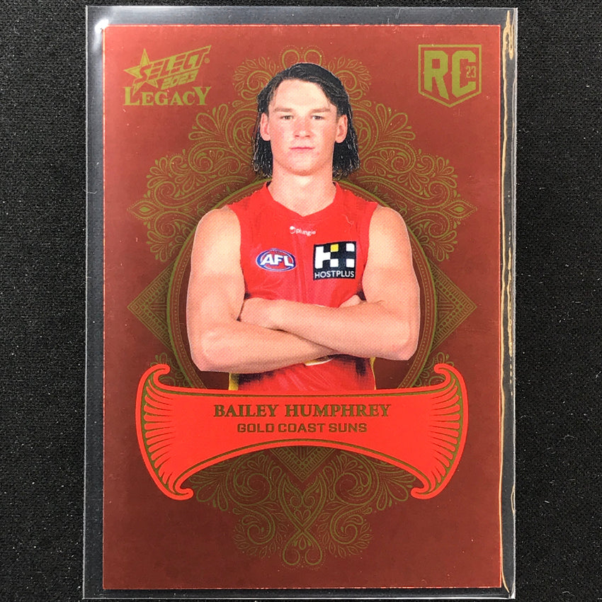 2023 Legacy Afl Bailey Humphrey Legacy Plus Rookie 45/425