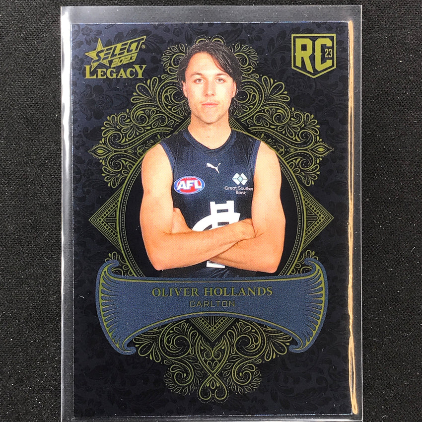 2023 Legacy Afl Oliver Hollands Legacy Plus Rookie 299/425