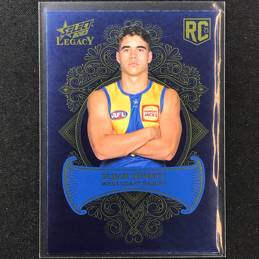 2023 Legacy Afl Elijah Hewett Legacy Plus Rookie 13/425