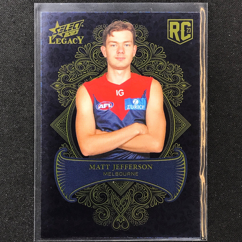 2023 Legacy Afl Matt Jefferson Legacy Plus Rookie 005/425