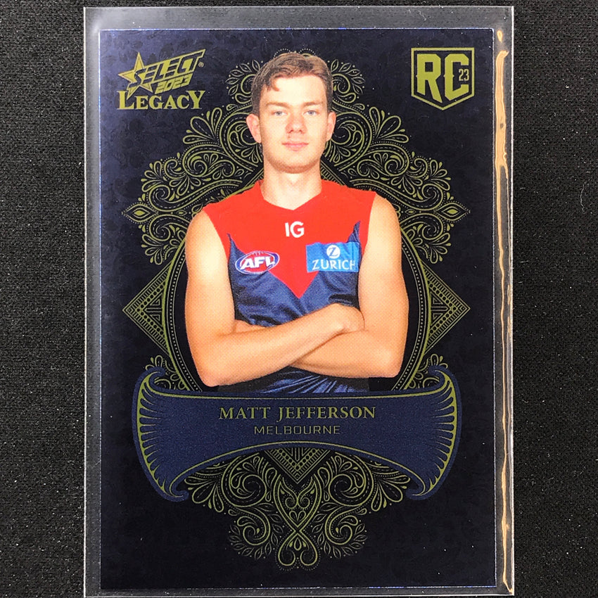 2023 Legacy Afl Matt Jefferson Legacy Plus Rookie 330/425