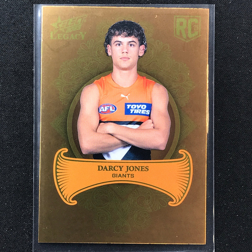 2023 Legacy Afl Darcy Jones Legacy Plus Rookie 336/425