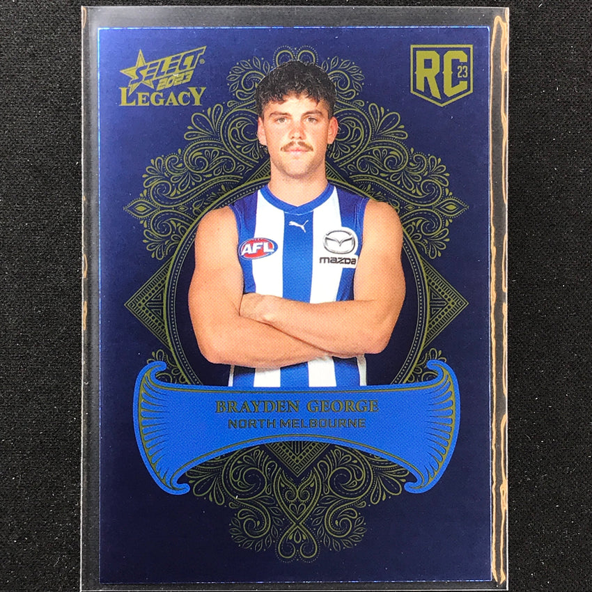 2023 Legacy Afl Brayden George Legacy Plus Rookie 260/425